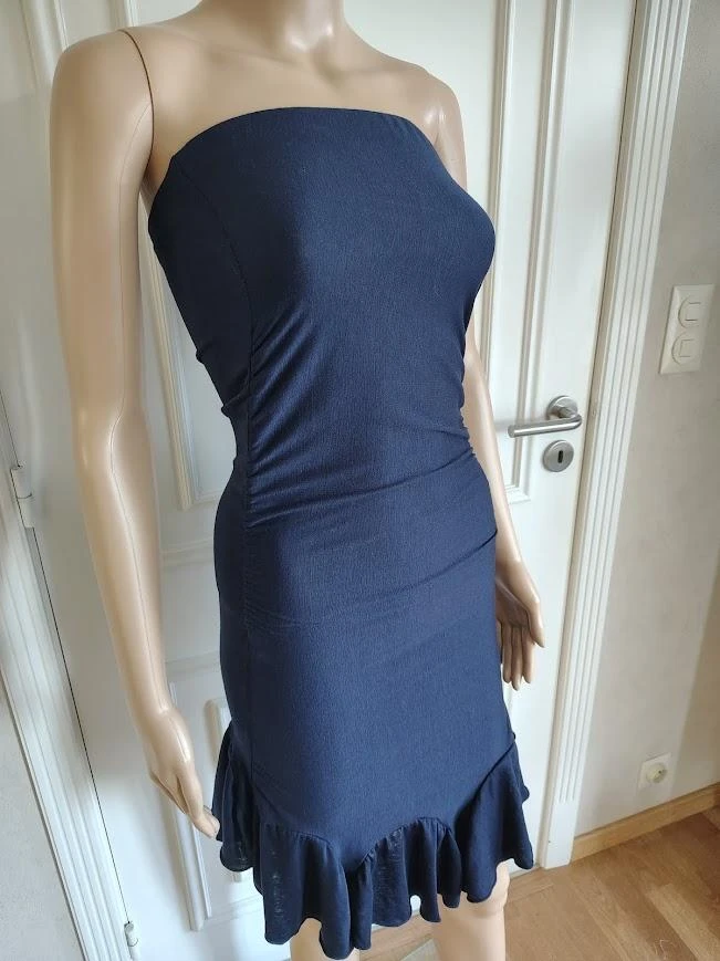 nieuwe strapless jurk